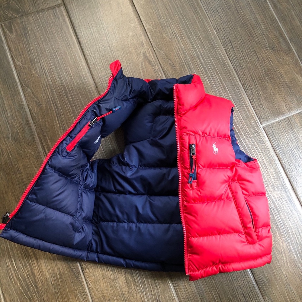 Polo Ralph Lauren reversible puffy vest 3T